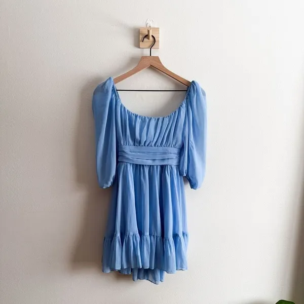 Lucy in the Sky Neia Babydoll Dress Size XS - Image 3