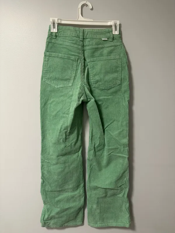 Billabong Green Pants Wide-Leg - Image 3