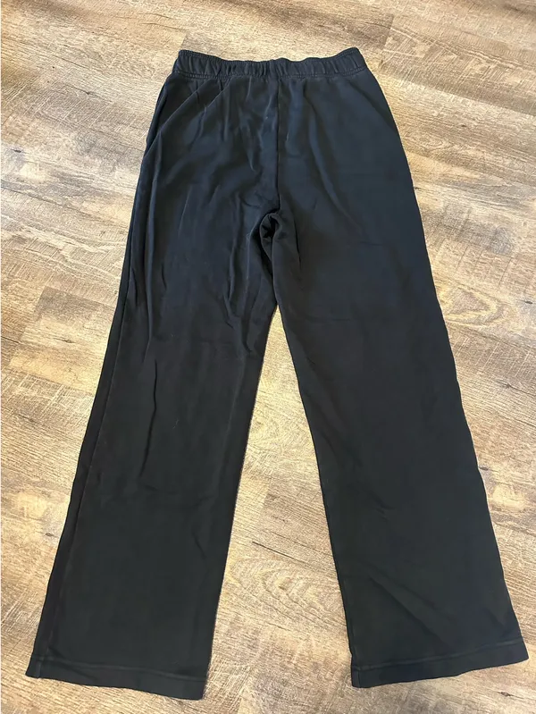 Women’s Black Fabletics Sweatpants Medium - Image 2