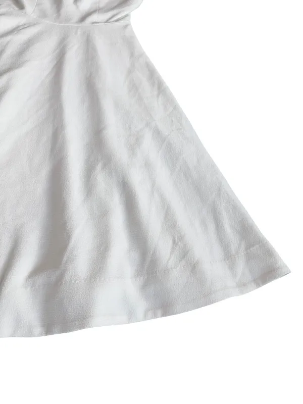 Dress The Population White A-Line Dress Party Special Occasion Size Small Womens - Image 7