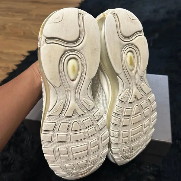 NIKE Air Max 97 white lace up shoes sneakers women’s 7.5 - Image 4
