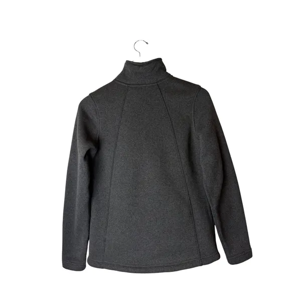 The North Face Full Zip Fleece Jacket Women Small Gray‎ Sherpa Lined Gorpcore - Image 3