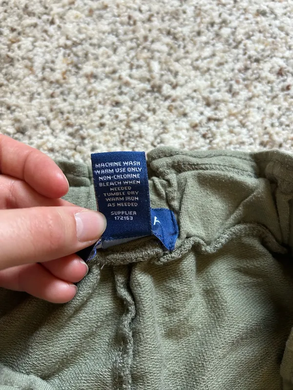Arizona Jeans green linen shorts - Image 4
