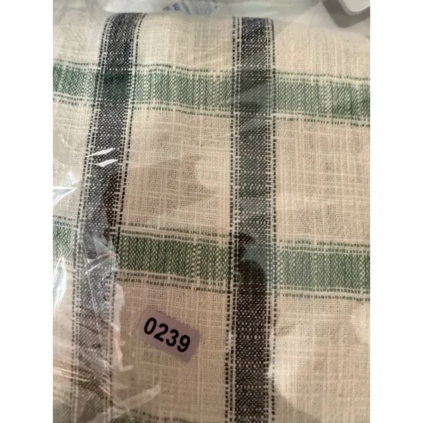 Zara Plaid Overshirt Shacket Green White‎ Black Check Button Front Pockets M - Image 8