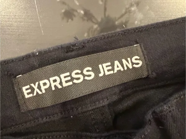 Express Black Denim Jeans nwt - Image 2
