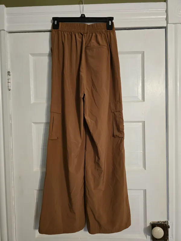 aerie Relaxed Cargo Pants in Caramel XS - Image 5