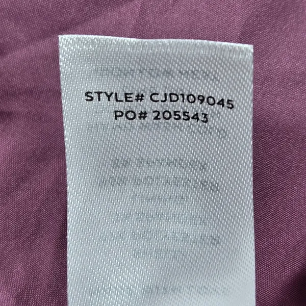 Lulus Got the Key Mauve Satin Floral Jacquard Halter Mini Dress CJD109045 S - Image 9