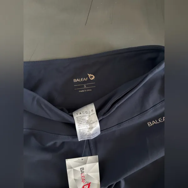NWT Baleaf Women’s Navy Leggings Size Small‎ #yoga #activewear - Image 6