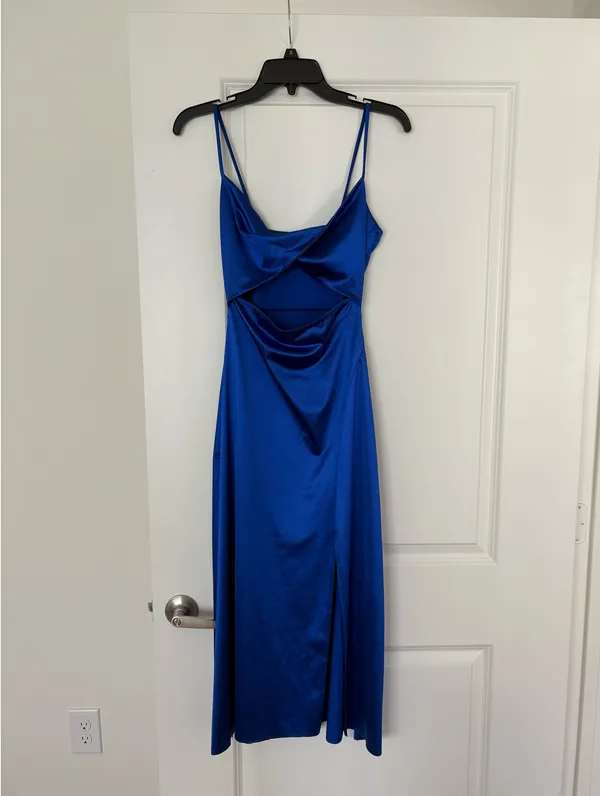 Windsor Dress Midi Satin - Image 3