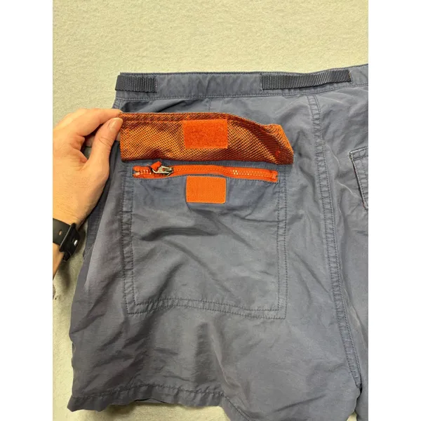 Abercrombie & Fitch Surplus Shorts‎ Buckle Waist Pockets Casual Blue 6 - Image 11