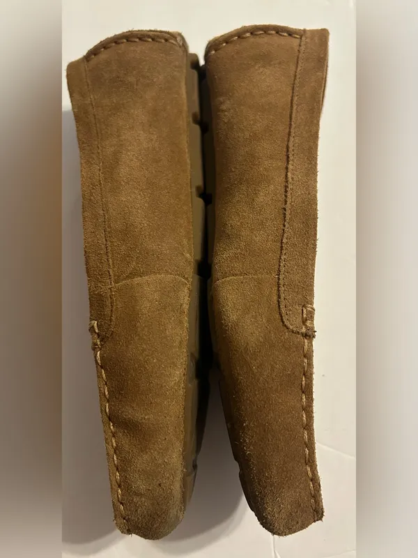 UGG Women's Olive Brown Suede Moccasins - Image 6