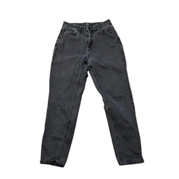 Urban Outfitters BDG High Waist Faded Black Mom Jeans Straight Leg Size 26 - Image 4