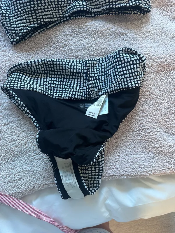 Black and White Aerie Bikini - Image 4