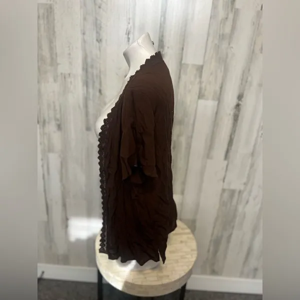 Cardigan Brown Size 14 - Image 2