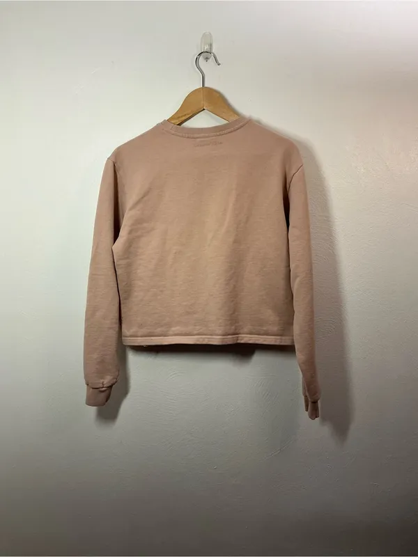 Outdoor Voices Cropped Crewneck Sweatshirt Size Small - Image 2