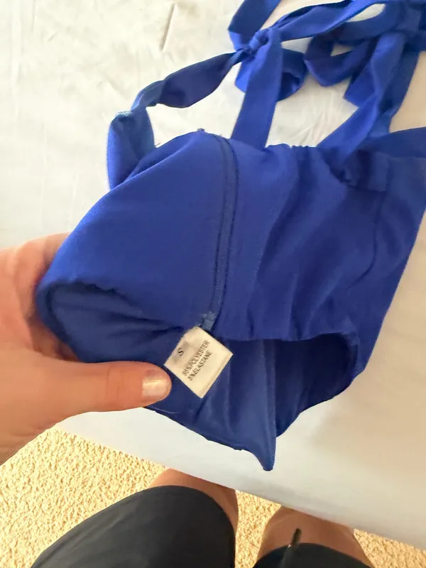 SheIn Royal Blue Corset Top - Image 3