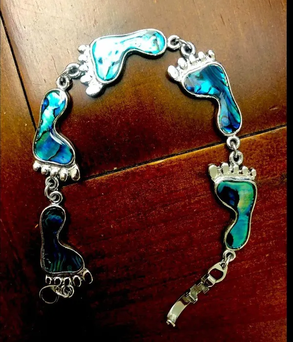 gorgeous turquoise silver bracelet - Image 2