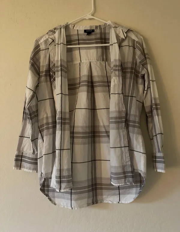 a.n.a Plaid Shirt - Image 2