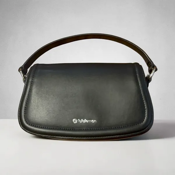lululemon Leather Alternative Mini Bag 1.2L Black/Silver - Image 8