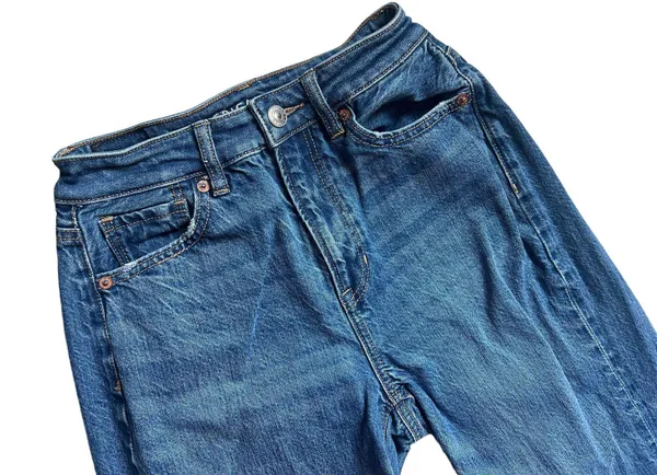 American Eagle Womens Mom Straight Comfort Stretch Straight Leg Jeans - Sz 00 - Image 2