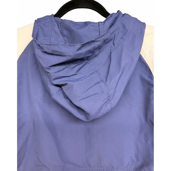 L.L.Bean Mountain Classic Anorak‎ Jacket Multi Teal Indigo Women's Size Small - Image 4