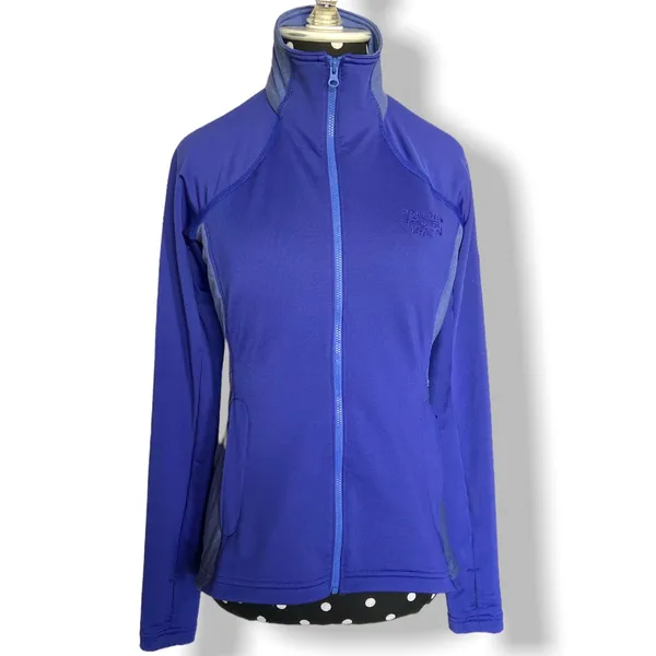 Mountain Hardwear Womens Jacket Size XS Blue Stretchy‎ Fitted - Image 3