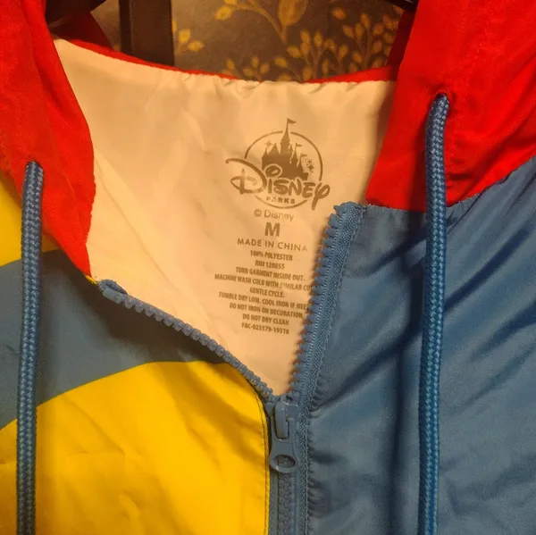 Disney Parks WDW Pixar Themed Luxo Ball Hooded Windbreaker Jacket - Image 2