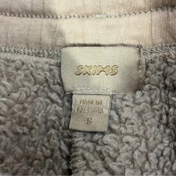 Skims teddy joggers in tigers eye Sz S Comfy Casual Lounging - Image 7