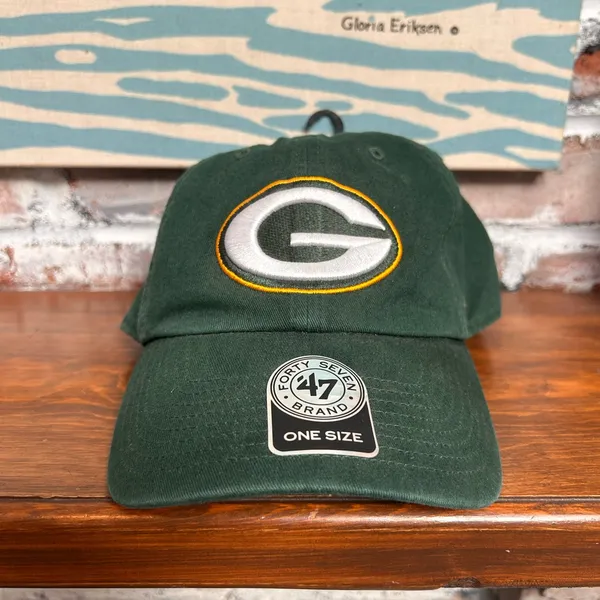 Packers '47 Basic Clean Up Slouch Cap Green - Image 3