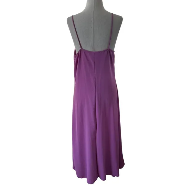 See You Monday Purple A-Line Below The Knee Dress Women Size Large | 61-77 - Image 2