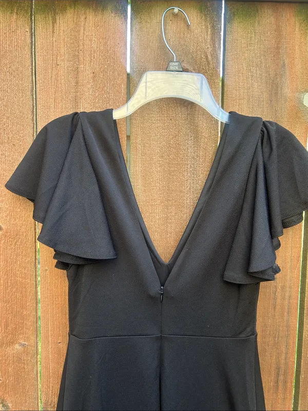 Birdy Grey Hannah Black Maxi Length Dress Size Small - Image 10