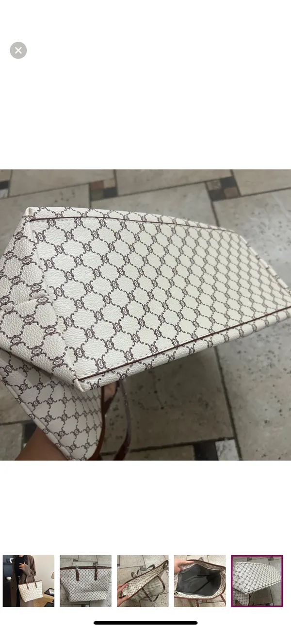 New women large tote with zipper - Image 9