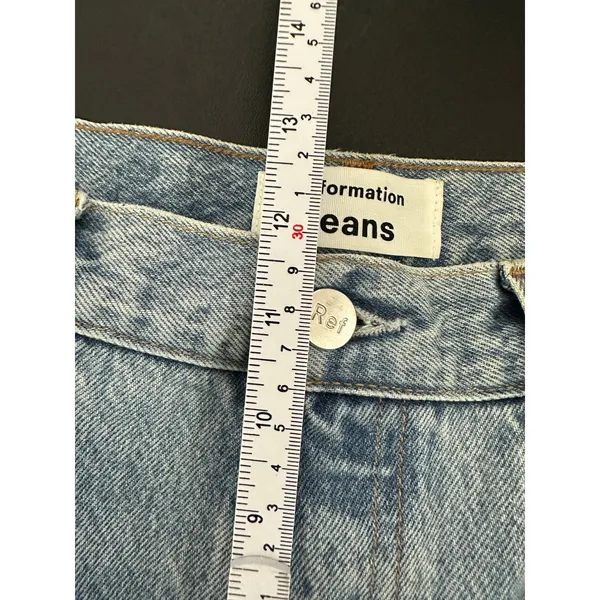 Reformation Womens Mid Rise Relaxed Jeans Size 28 Organic Cotton‎ Sustainable - Image 11