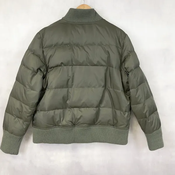 Y2K Old Navy Womens Puffer Down Jacket XL Frost Free Bomber Gorpcore Winter Cozy - Image 5