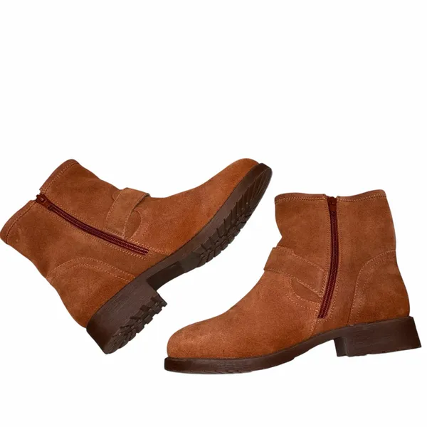 Steve Madden Alick Suede Moto Boots 8 - Image 7