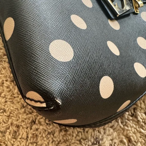 Kate Spade Handle‎ Bag, Black White Polka Dot - Image 16
