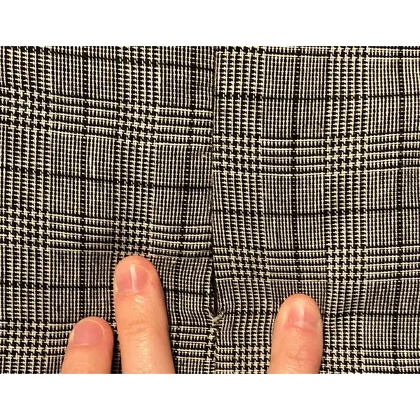L.A. Hearts Women’s Grey and White Plaid Lightweight Skirt Size XS - Image 4
