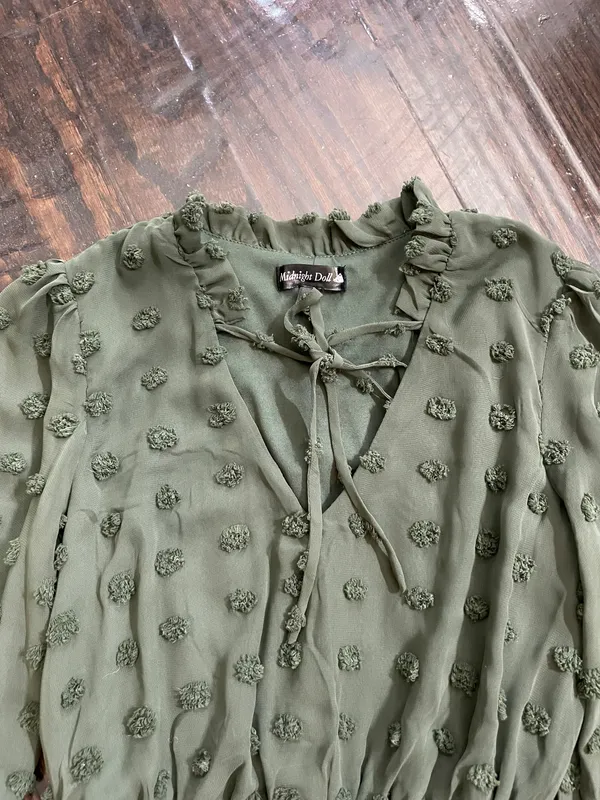 Midnight Doll Green Dress - Image 4