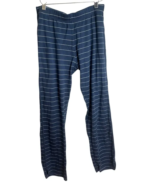 Lake Pima Long-Long Set in Navy Boating Stripe Small NWOT - Image 5