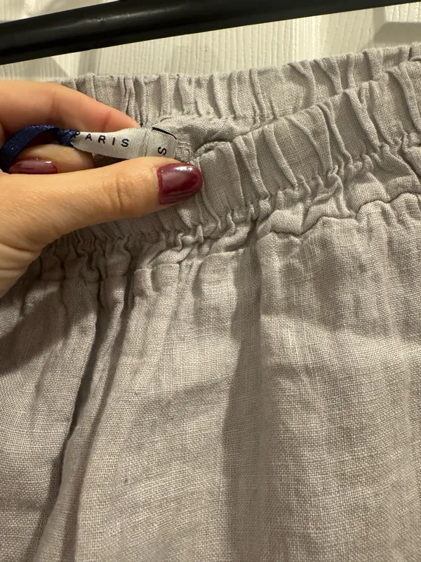 Linen pants Gray - Image 6