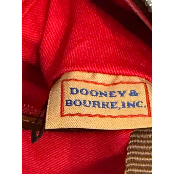 Dooney & Bourke fuschia Pink Nylon Leather Trim Crossbody Messenger Bag J8416851 - Image 8