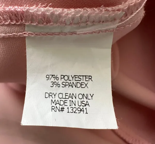 Amanda Uprichard Dress Cold Shoulder Bow Tie Long Sleeve Mini Pale Pink P - Image 9
