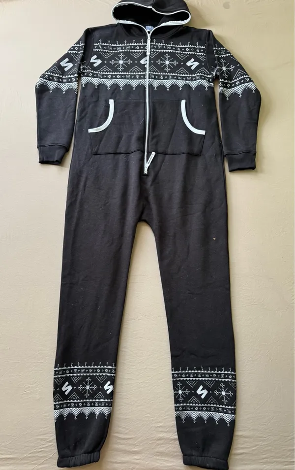 Skylinewears Nordic Print Sweatshirt Pajama Jumpsuit - Image 6