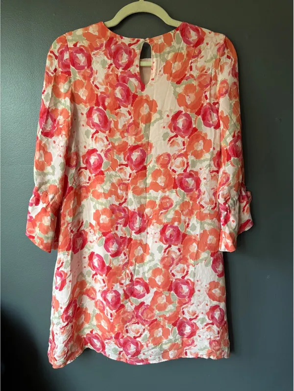 Tyler Böe Silk Floral Print Dress XS - Image 2