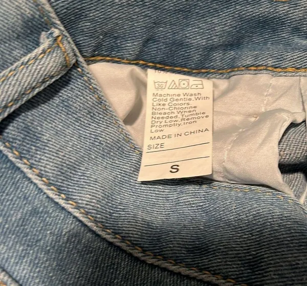 Jean shorts - Image 3