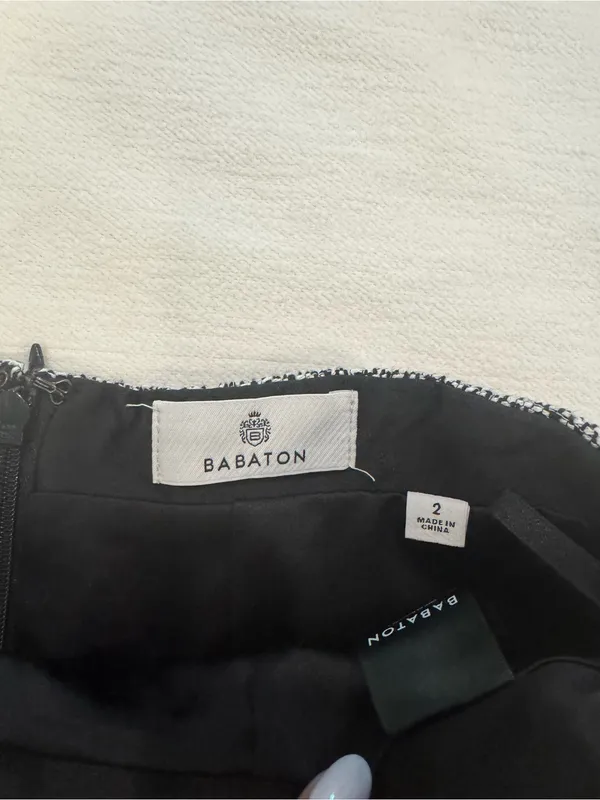 Babaton (Aritzia) Little Tweed Mini Skirt ✨ - Image 2
