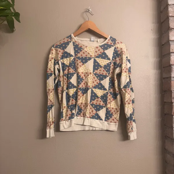LA PETIT BATEAU Patterned‎ Pajama Top Blue Size XS - Image 2