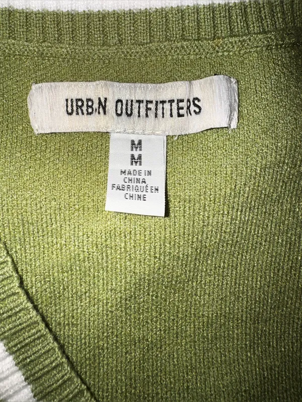 Urban Outfitters Randi Shrunken Sweater Vest Medium - Image 4