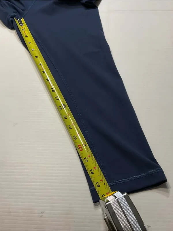 Lululemon Wunder Train High-Rise Crop 21" Regatta Blue Sz 8 - Image 6