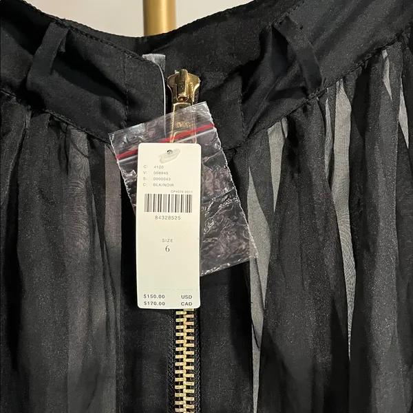 Anthropologie Sheer Parachute Maxi Skirt Size 6 | NWT - Image 12